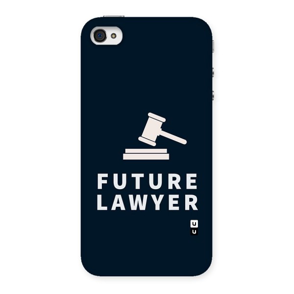 Future Lawyer Back Case for iPhone 4 4s