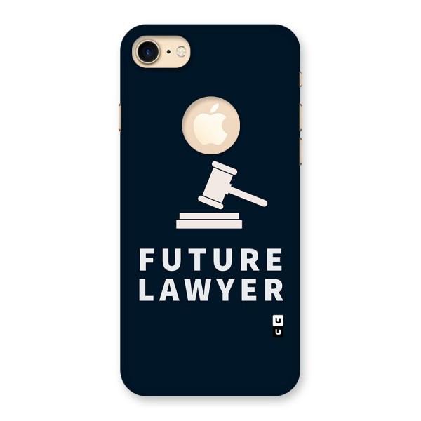 Future Lawyer Back Case for iPhone 8 Logo Cut