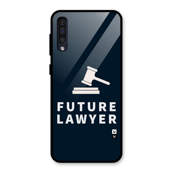 Future Lawyer Glass Back Case for Galaxy A50s