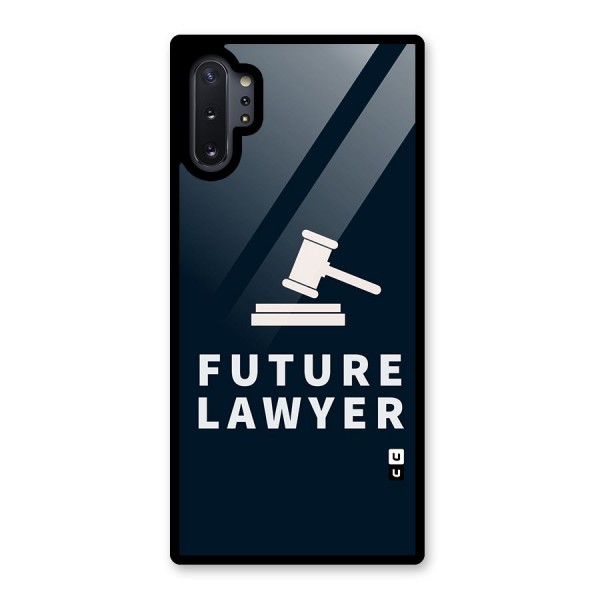 Future Lawyer Glass Back Case for Galaxy Note 10 Plus