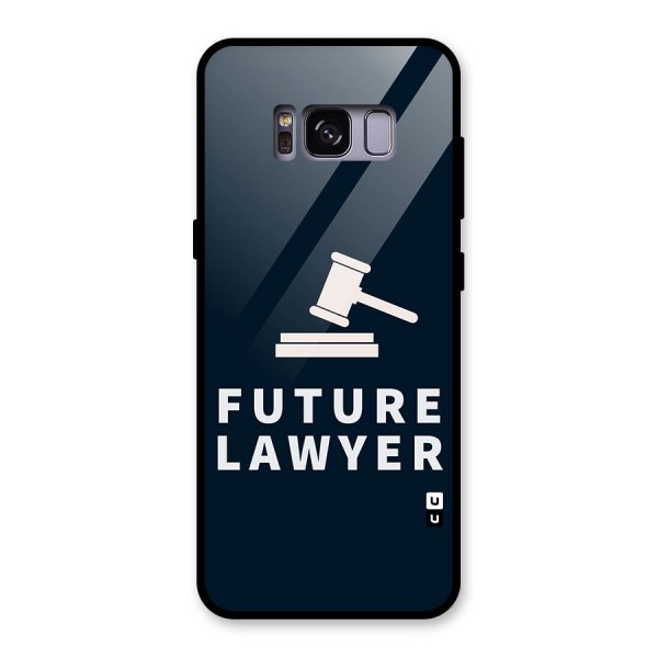 Future Lawyer Glass Back Case for Galaxy S8