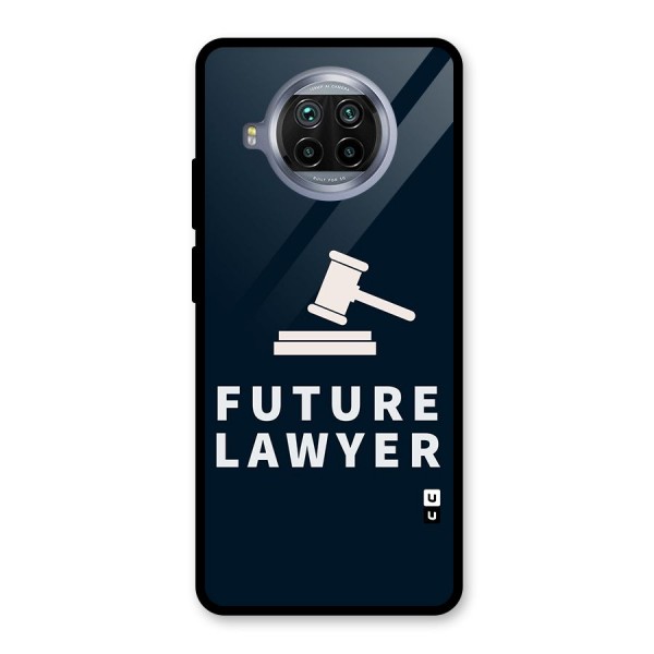 Future Lawyer Glass Back Case for Mi 10i