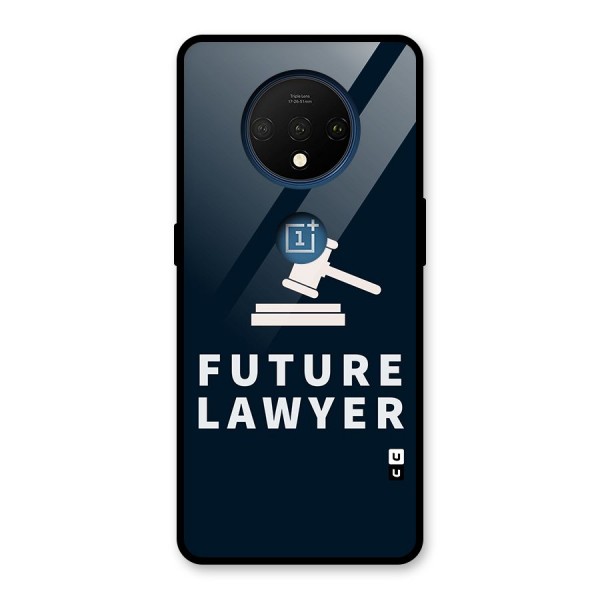 Future Lawyer Glass Back Case for OnePlus 7T