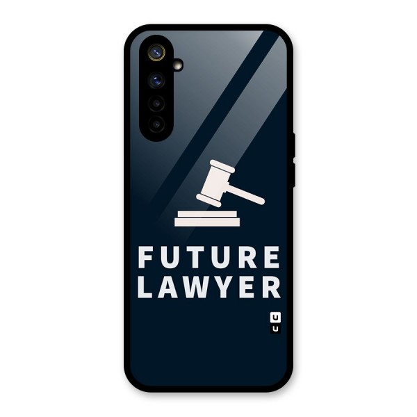 Future Lawyer Glass Back Case for Realme 6