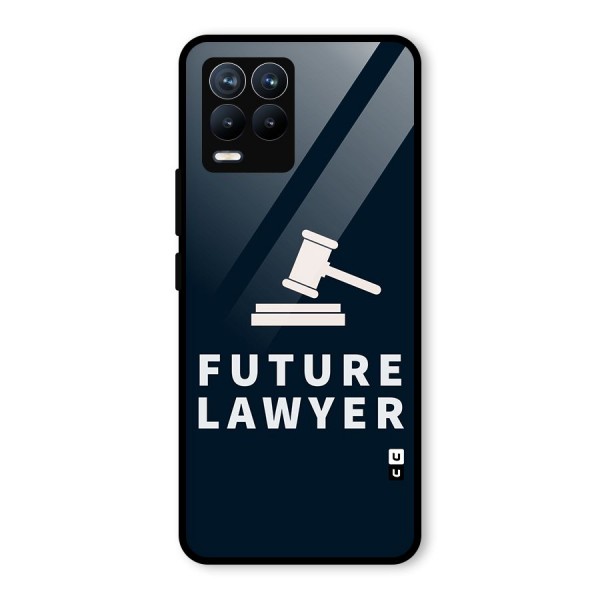 Future Lawyer Glass Back Case for Realme 8 Pro