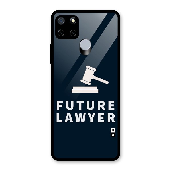 Future Lawyer Glass Back Case for Realme C12