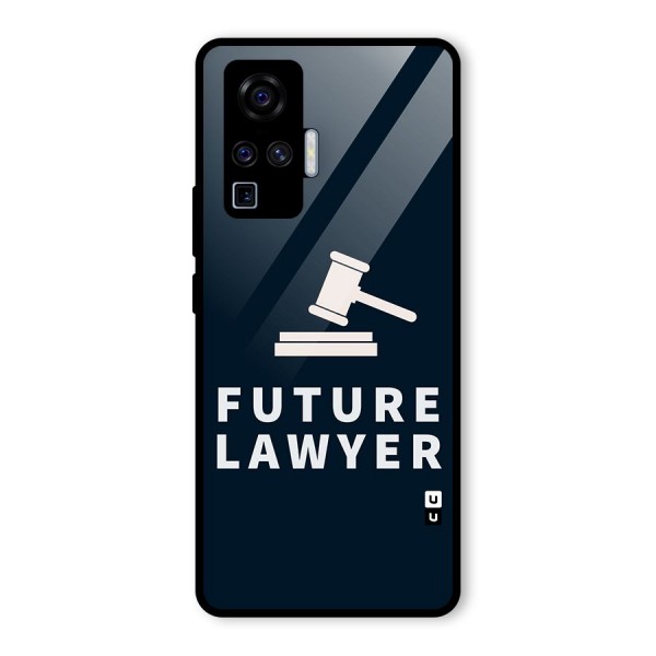 Future Lawyer Glass Back Case for Vivo X50 Pro