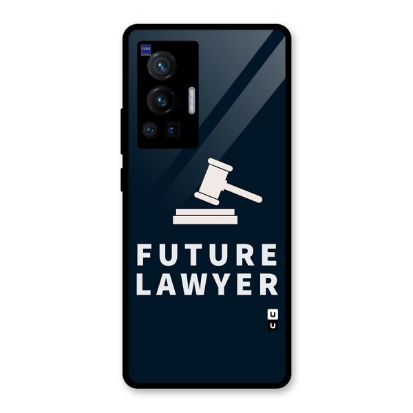 Future Lawyer Glass Back Case for Vivo X70 Pro