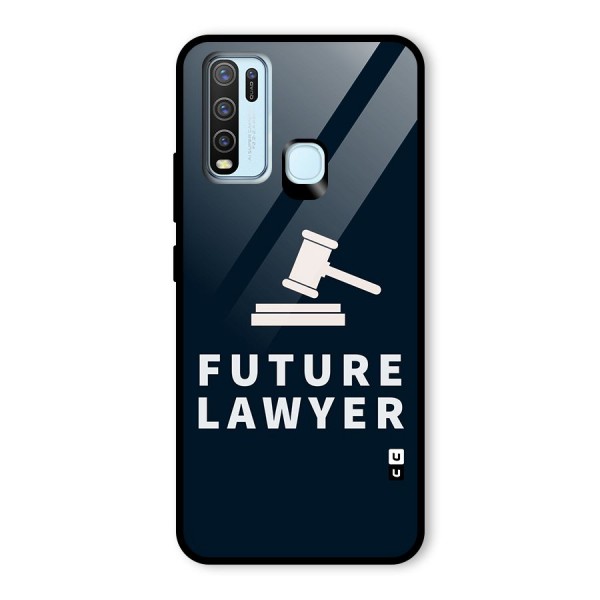 Future Lawyer Glass Back Case for Vivo Y30