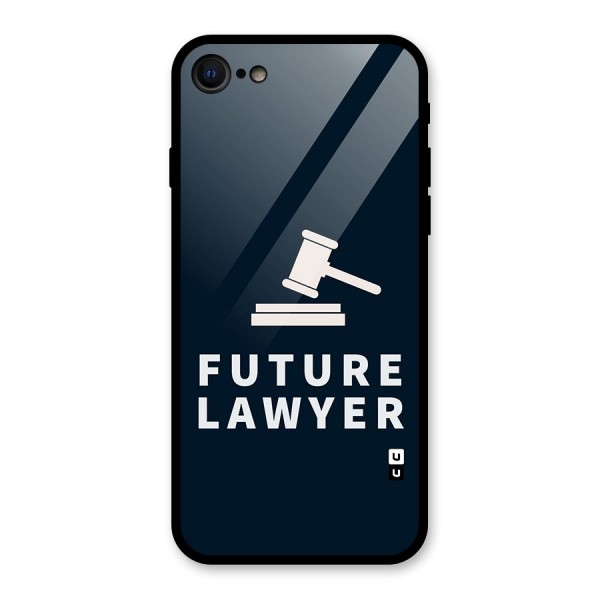 Future Lawyer Glass Back Case for iPhone 8