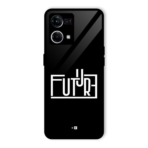 Future Type Glass Back Case for Oppo F21 Pro 4G