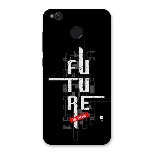 Future is Now Back Case for Redmi 4