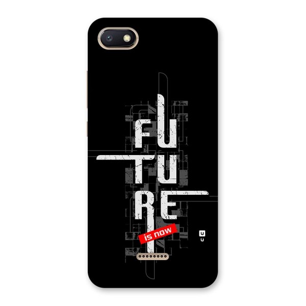 Future is Now Back Case for Redmi 6A