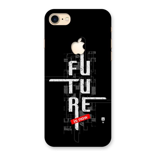 Future is Now Back Case for iPhone 7 Apple Cut