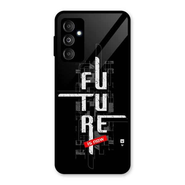 Future is Now Glass Back Case for Galaxy M14 5G