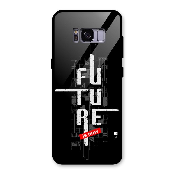 Future is Now Glass Back Case for Galaxy S8