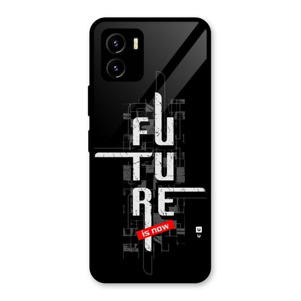 Future is Now Glass Back Case for Vivo Y15s