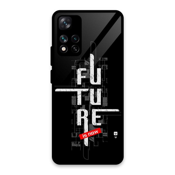 Future is Now Glass Back Case for Xiaomi 11i 5G