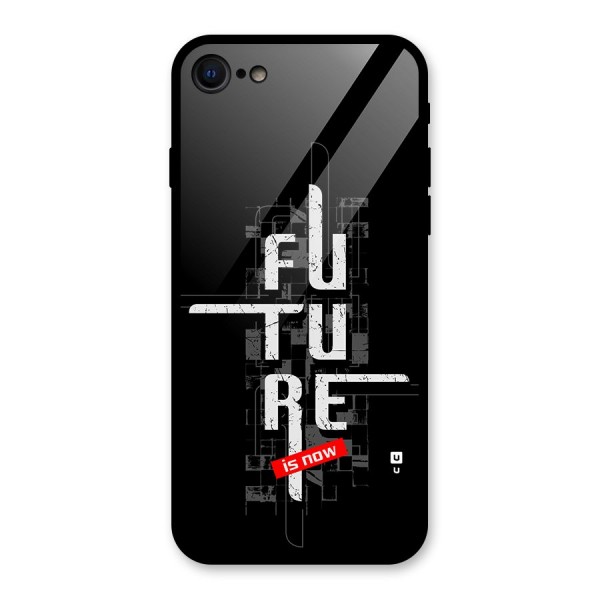 Future is Now Glass Back Case for iPhone 8