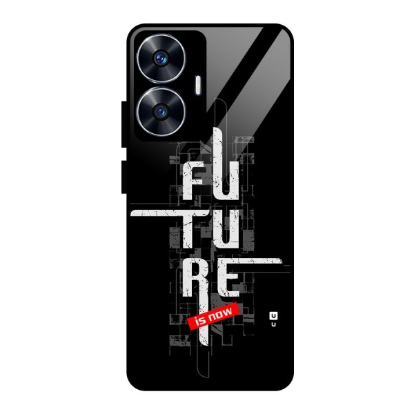 Future is Now Glass Back Case for realme C55