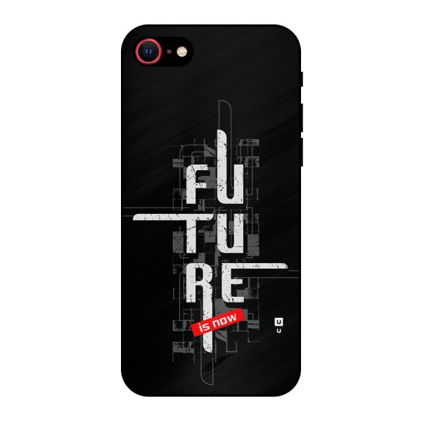 Future is Now Metal Back Case for iPhone SE 2020