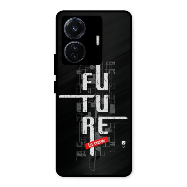 Future is Now Metal Back Case for iQOO Z6