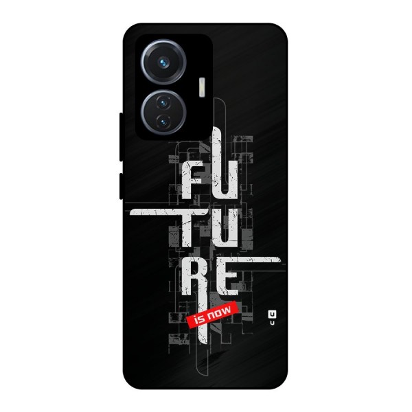 Future is Now Metal Back Case for iQOO Z6 44W