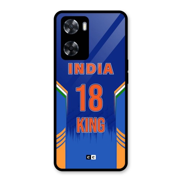 GOAT KING Glass Back Case for Oppo A57 2022