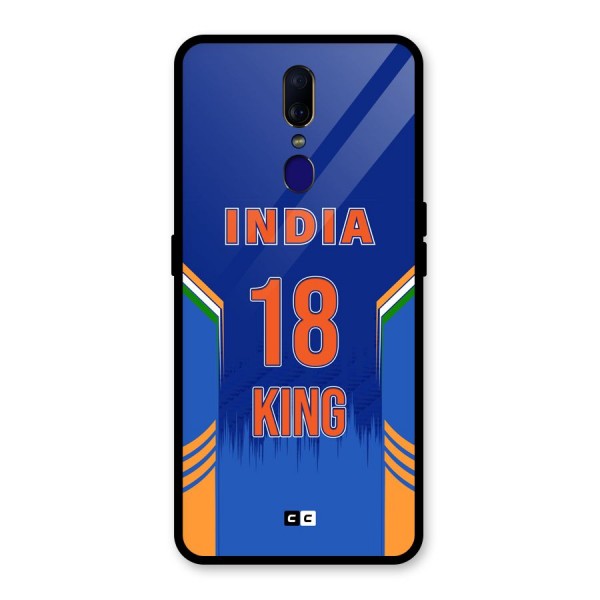 GOAT KING Glass Back Case for Oppo F11