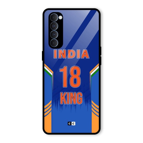 GOAT KING Glass Back Case for Oppo Reno4 Pro