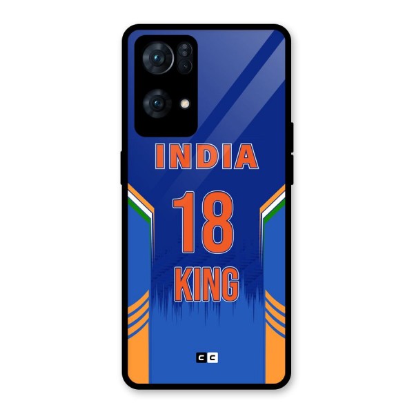 GOAT KING Glass Back Case for Oppo Reno7 Pro 5G