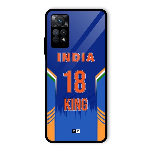 GOAT KING Glass Back Case for Redmi Note 11 Pro