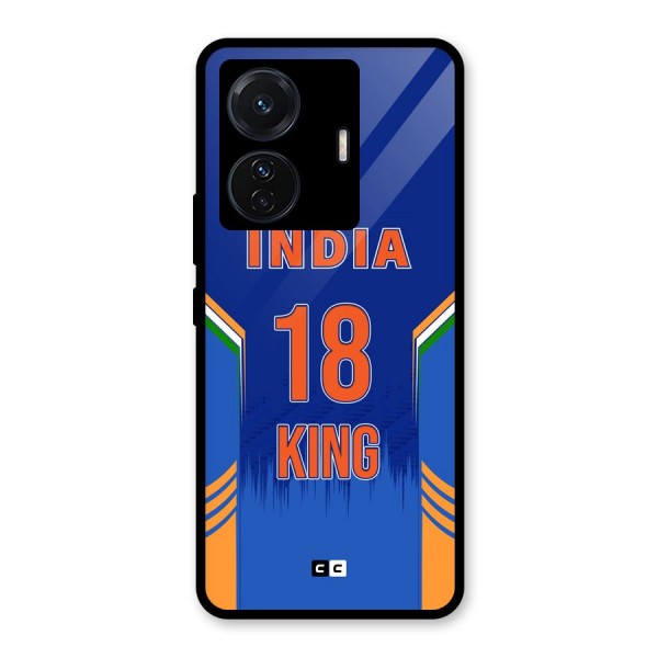 GOAT KING Glass Back Case for Vivo T1 Pro