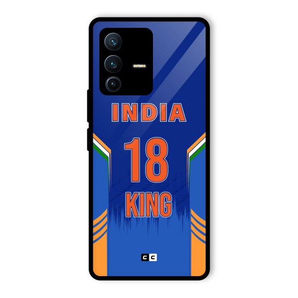 GOAT KING Glass Back Case for Vivo V23 Pro