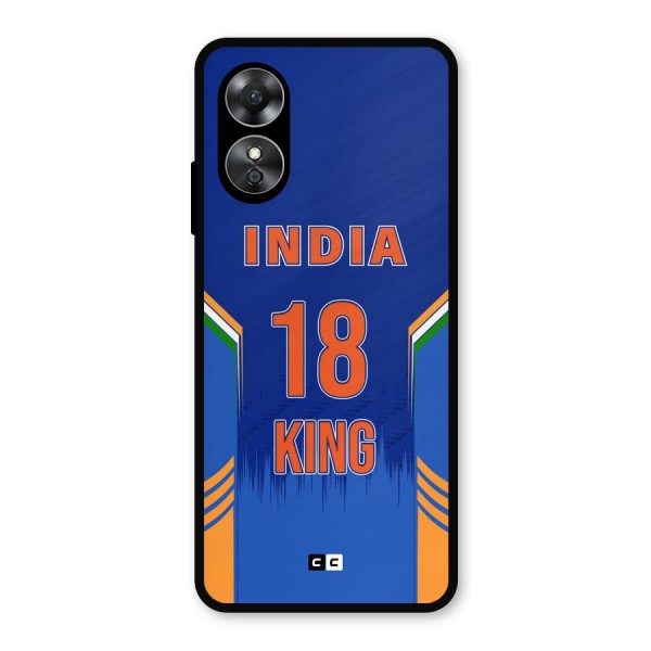 GOAT KING Metal Back Case for Oppo A17