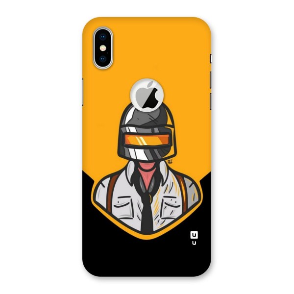 Game Lover Back Case for iPhone XS Logo Cut