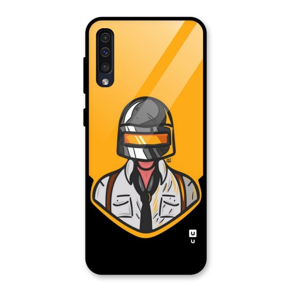 Game Lover Glass Back Case for Galaxy A50