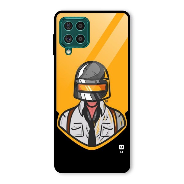 Game Lover Glass Back Case for Galaxy F62