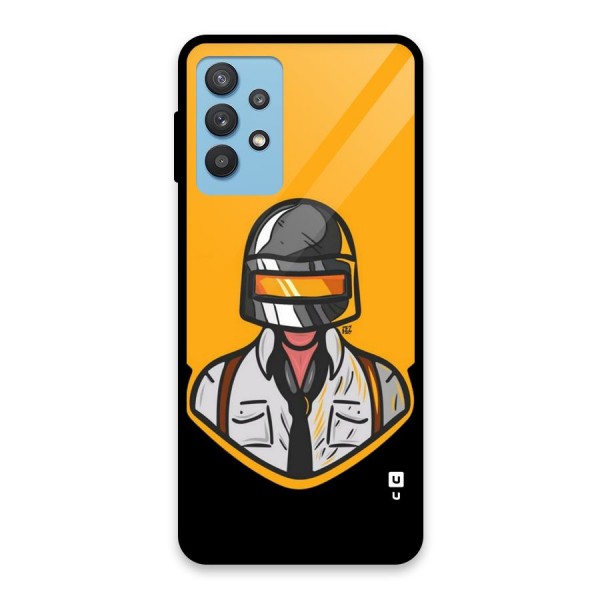 Game Lover Glass Back Case for Galaxy M32 5G