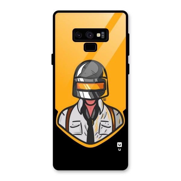 Game Lover Glass Back Case for Galaxy Note 9