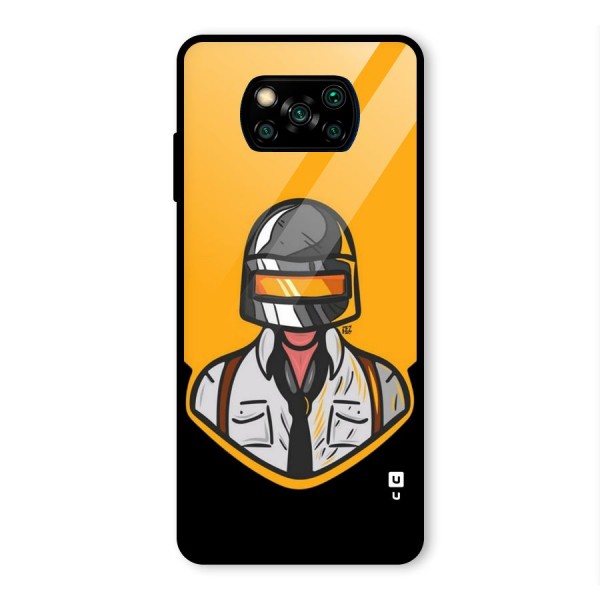 Game Lover Glass Back Case for Poco X3 Pro