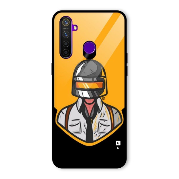 Game Lover Glass Back Case for Realme 5 Pro