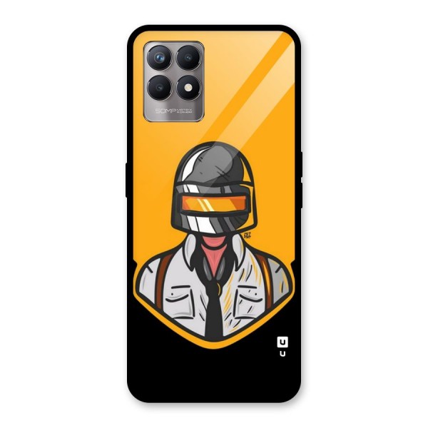 Game Lover Glass Back Case for Realme 8i