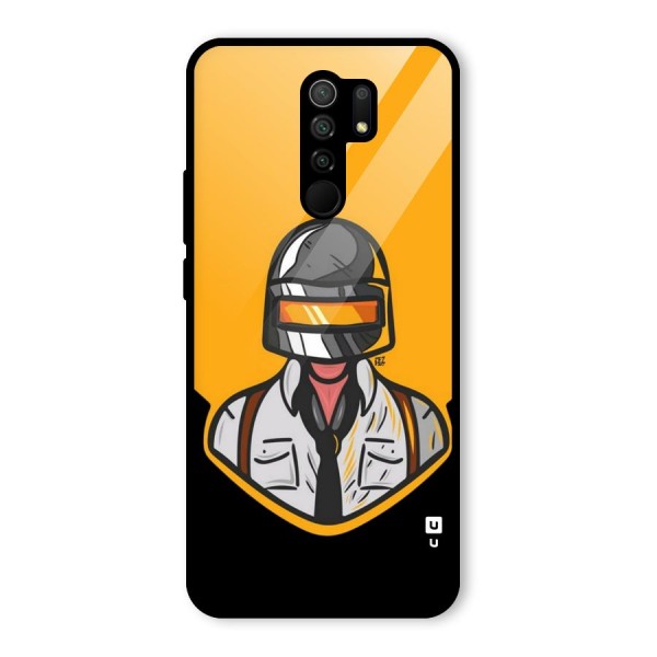 Game Lover Glass Back Case for Redmi 9 Prime