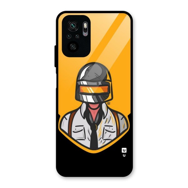 Game Lover Glass Back Case for Redmi Note 10