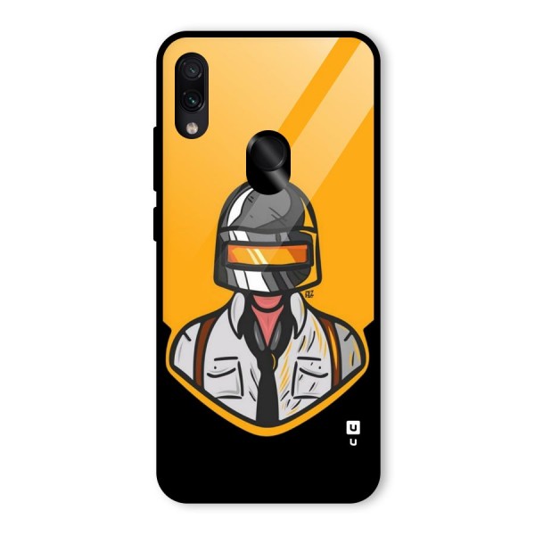 Game Lover Glass Back Case for Redmi Note 7