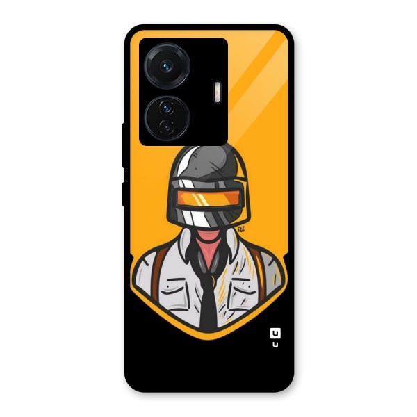 Game Lover Glass Back Case for Vivo T1 Pro