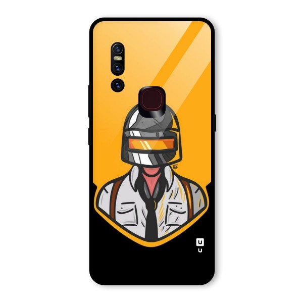 Game Lover Glass Back Case for Vivo V15