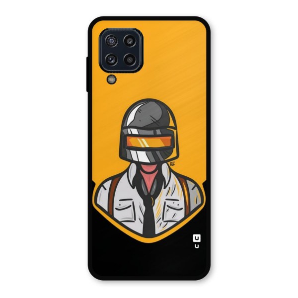 Game Lover Metal Back Case for Galaxy M32