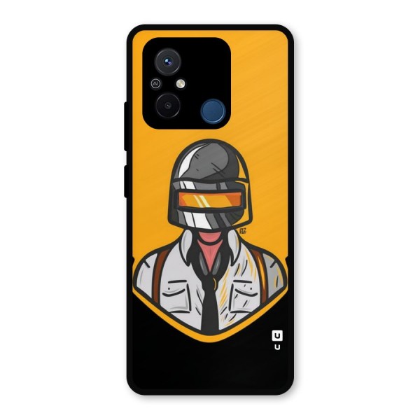 Game Lover Metal Back Case for Poco C55